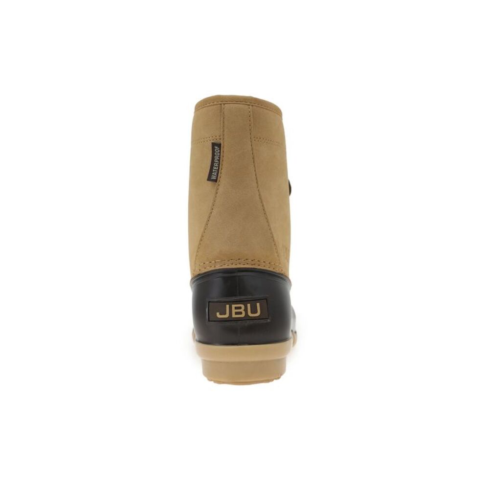 NWT JBU BY JAMBU Mens Beige Maine Round Toe Block Heel Duck Boots 8 M - Picture 2 of 5